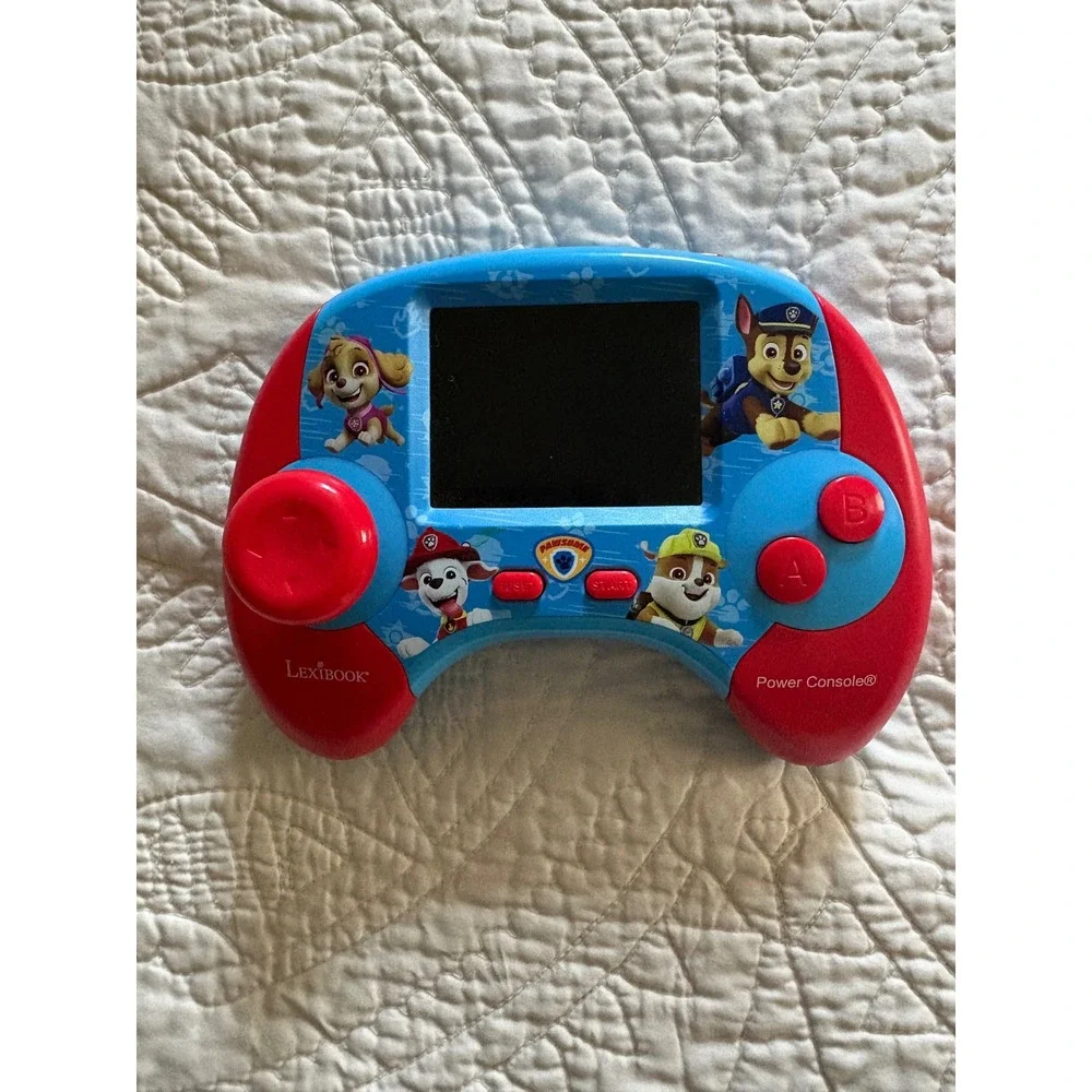 Lexibook Paw Patrol Educational Bilingual Power Console Handheld Game Spanish